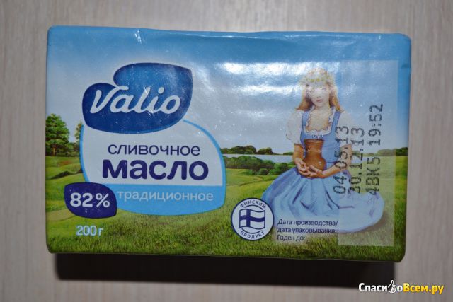 Сливочное масло "VALIO"  82%