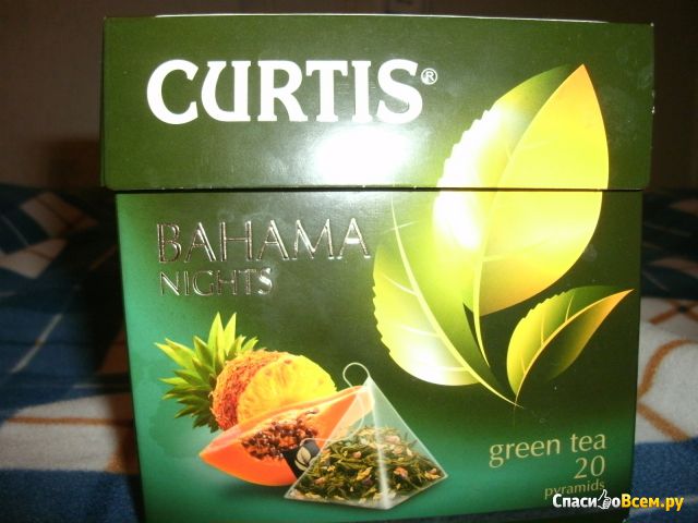 Зеленый чай Curtis Bahama Nights в пакетиках