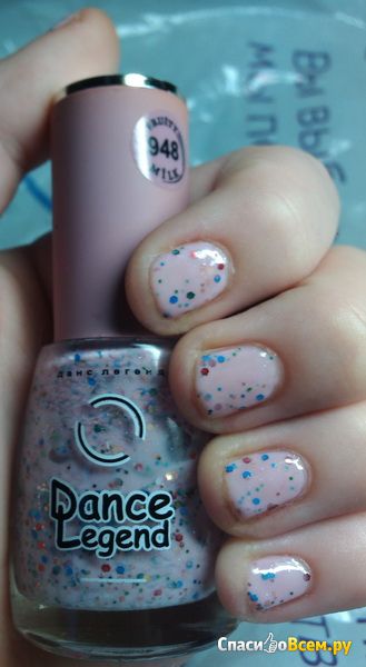 Лак для ногтей Dance Legend Fruity Milk  #948 Pink Marshmallow