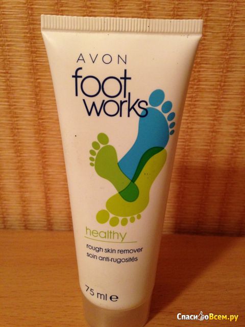Средство для смягчения огрубевшей кожи ног Avon Foot Works