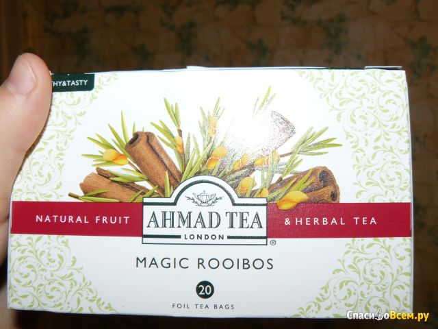 Чай Ahmad Tea "Magic Rooibos" в пакетиках