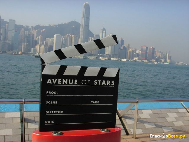 Аллея Звезд в Гонконге (Китай)