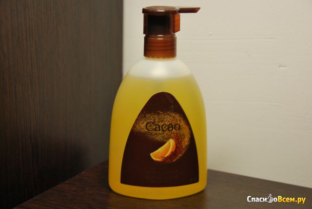 Жидкое мыло для рук Yves Rocher "Какао-Апельсин"