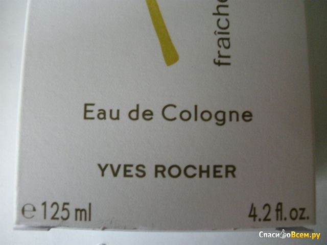 Кельнская вода Yves Rocher "Жимолость"