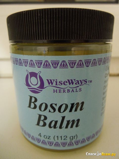 Бальзам для груди WiseWays Herbals Bosom Balm