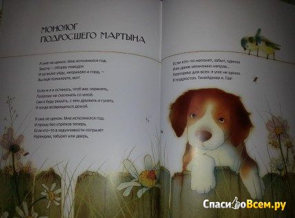 Детская книга "Щенок Мартын и другие", Марина Бородицкая