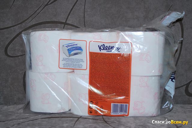 Туалетная бумага "Kleenex" Cottonelle Cочная клубника