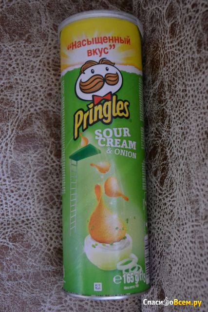 Чипсы Pringles Sour Cream & Onion