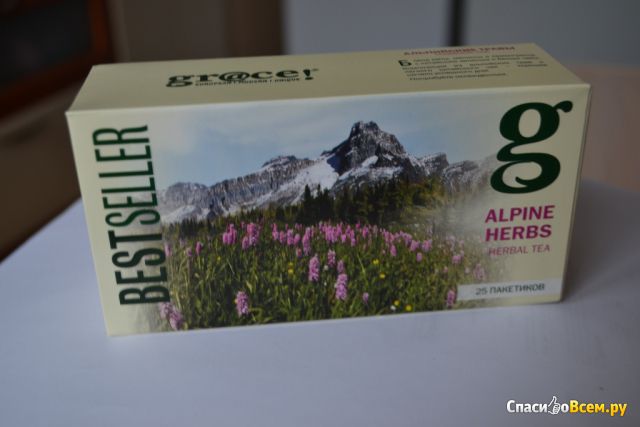 Травяной чай Bestsellers "Альпийские травы"