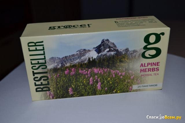 Травяной чай Bestsellers "Альпийские травы"