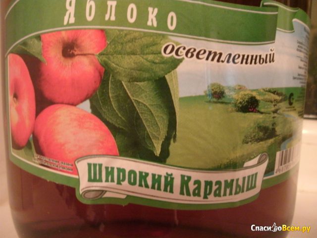 Яблочный нектар осветленный "Широкий Карамыш"