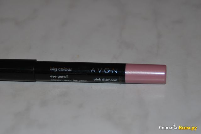 Тени-карандаш для век Avon Big Colour Eye Pencil Pink diamond