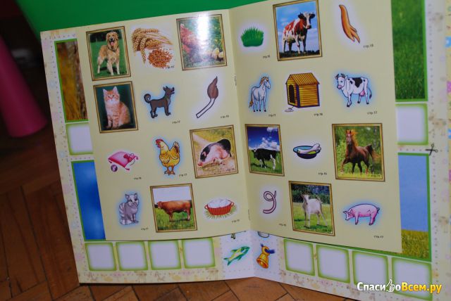 Детская книга развивающая "Домашние животные" 2+  Шаг за шагом