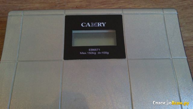 Весы напольные Camry EB-6571
