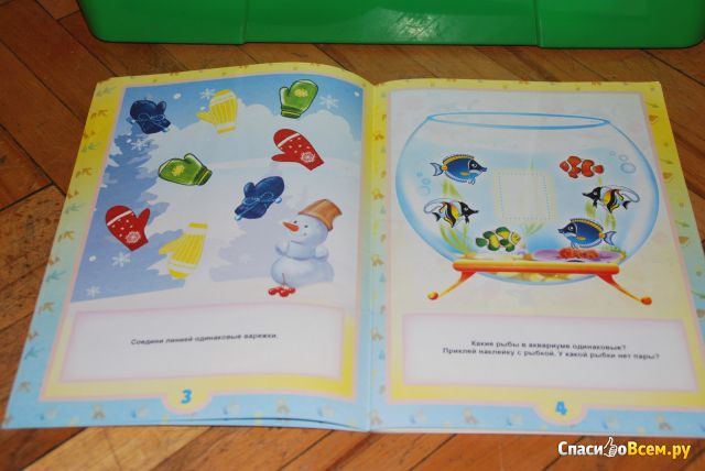 Детская книга развивающая "Развитие логики" 3+ Шаг за шагом
