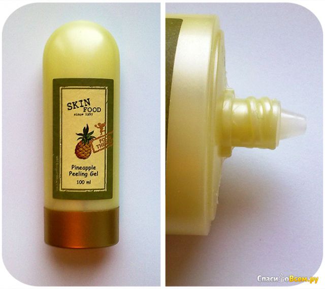 Пилинг-скатка для лица Skinfood Pineapple Peeling Gel