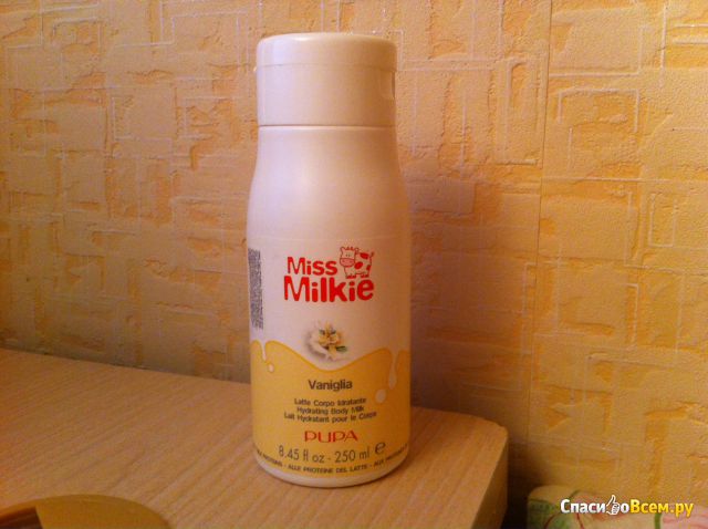 Ванильное молочко для тела Miss Milkie Vaniglia