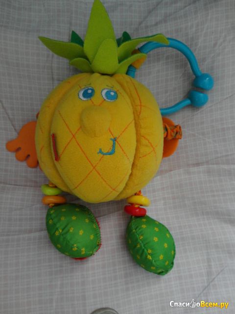 Развивающая игрушка "Ананасик Питер", серия "Друзья-фрукты" Tiny Love