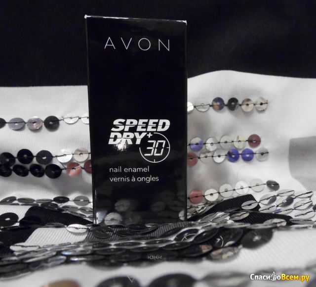 Лак для ногтей Avon Speed Dry+ "Быстрый результат" Балерина