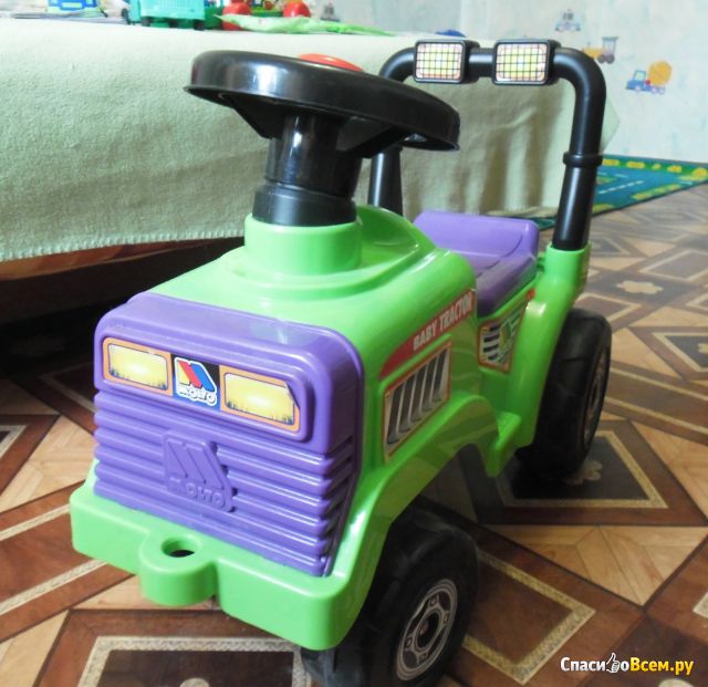 Детская каталка-автомобиль Полесье Molto Baby Tractor
