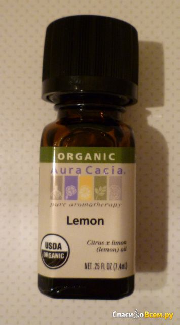 Эфирное масло лимона Aura Cacia