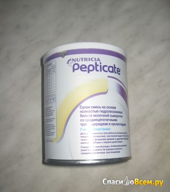 Сухая молочная смесь Nutricia Pepticate 0-12 месяцев