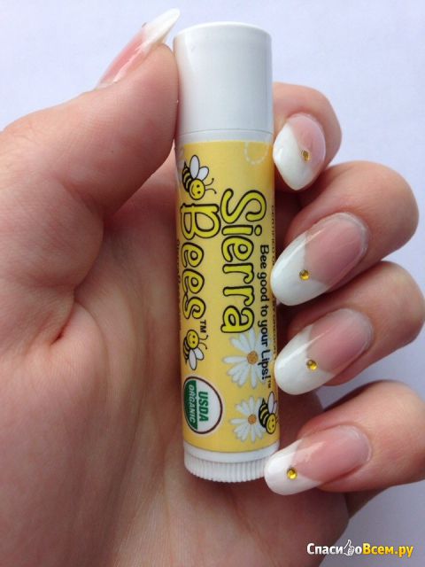 Бальзам для губ Sierra Bees, Organic Vanilla Beeswax с витамином E