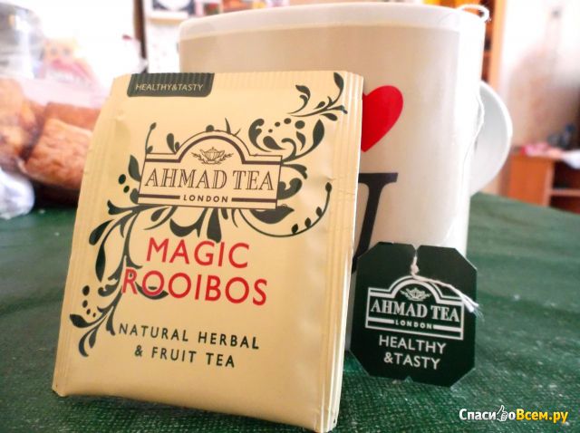 Чай Ahmad Tea "Magic Rooibos" в пакетиках
