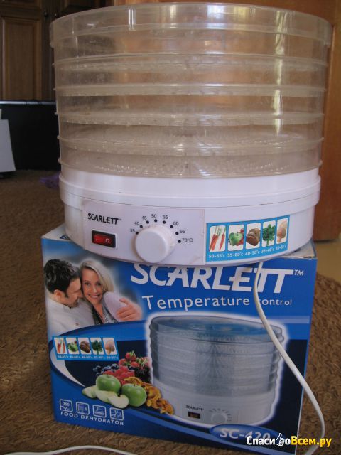 Электросушилка для овощей и фруктов Scarlett SC-420