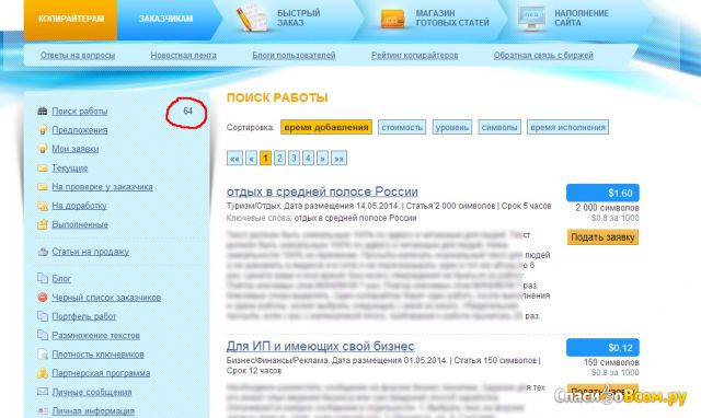 Сайт Neotext.ru