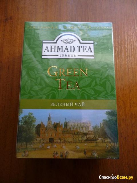 Чай зеленый листовой Ahmad Green tea