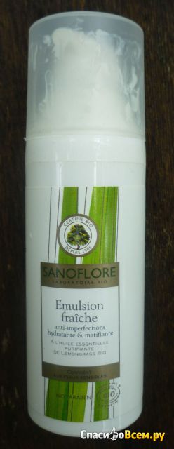 Освежающая эмульсия для проблемной кожи Sanoflore Fresh Emulsion