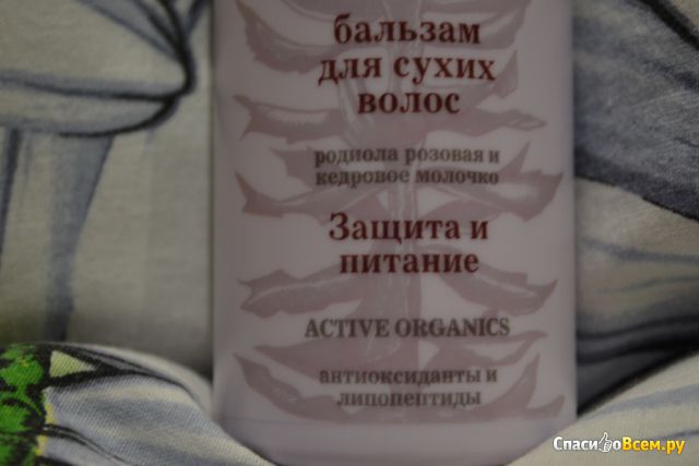 Бальзам Natura Siberica для сухих волос "Защита и питание"