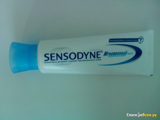 Зубная паста Sensodyne "Мгновенный эффект"