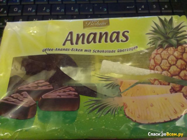 Мармелад ананасовый Bohme Ananas