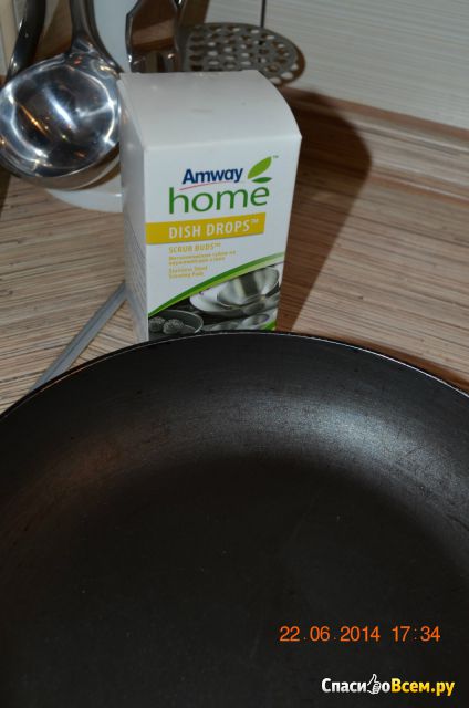 Металлические губки для мытья посуды Amway Home Dish Drops Scrub Buds