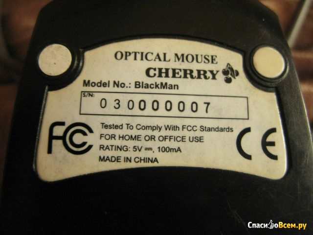 Компьютерная мышь Cherry BlackMan