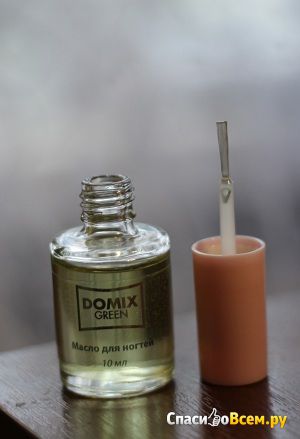 Масло для ногтей Domix green