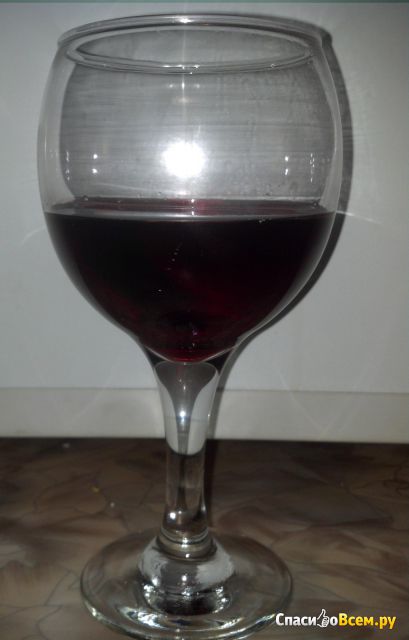 Вино столовое красное полусладкое "Лыхны" Вина и Воды Абхазии