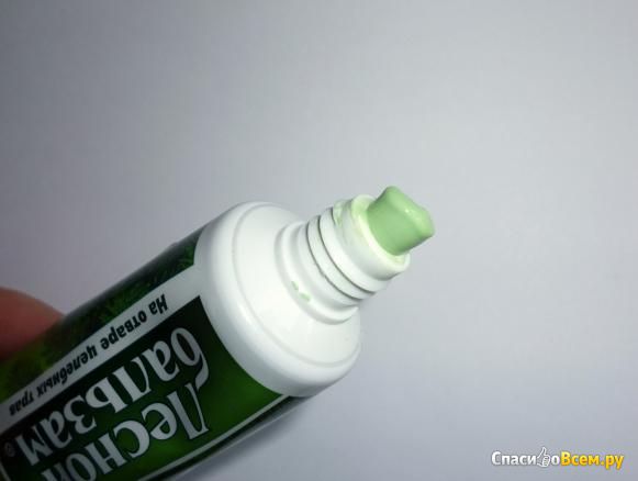 Зубная паста "Лесной бальзам" при воспалении десен