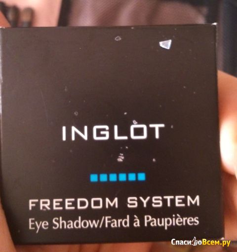 Тени для век Inglot Freedom System  Eye Shadow Matte Square
