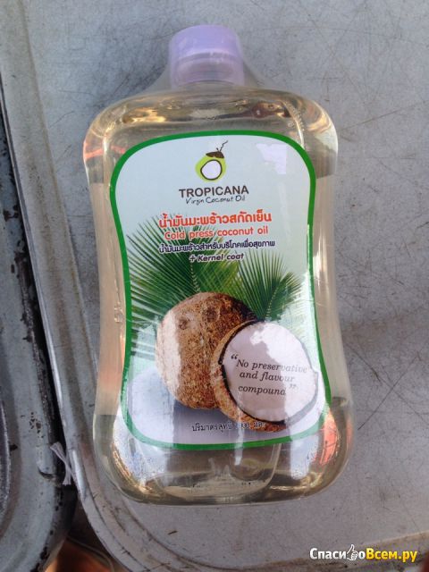 Масло кокосовое Tropicana Virgin Coconut Oil