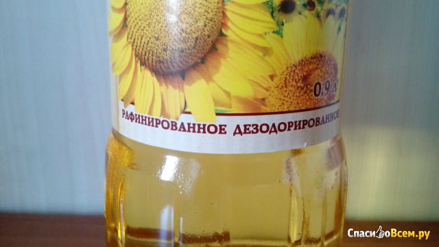 Масло подсолнечное "Аннинское" рафинированное дезодорированное