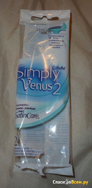 Бритвенный станок Gillette Simply Venus 2