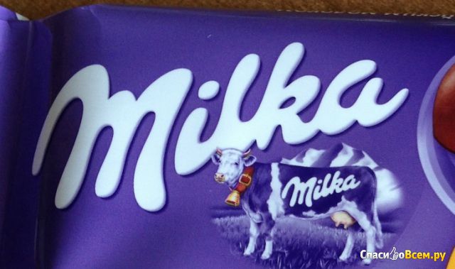 Молочный пористый шоколад "Milka Bubbles" Миндаль