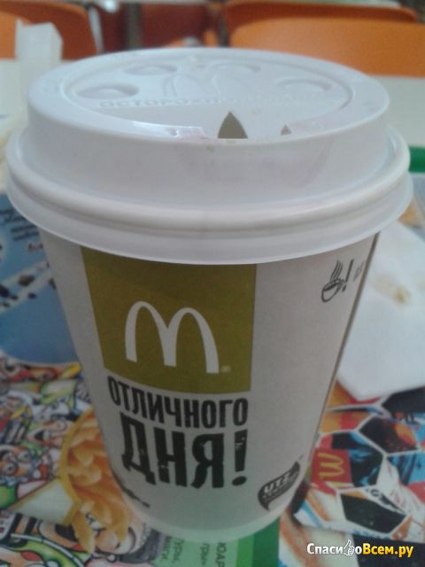 Кофе "Капуччино" McDonald's