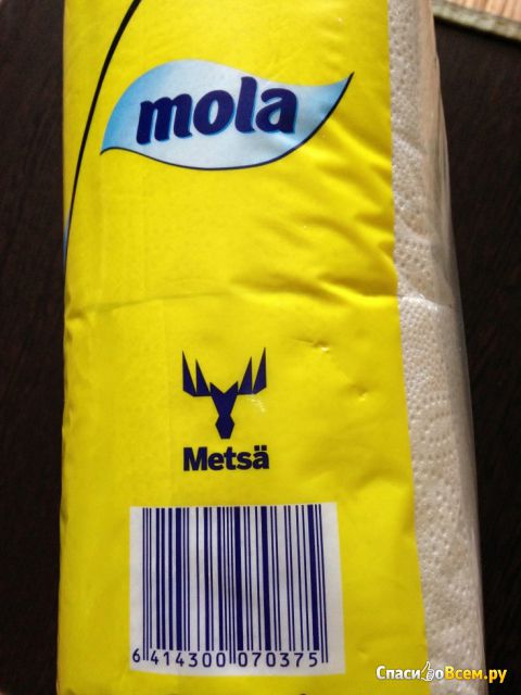 Туалетная бумага "Mola" Стандарт