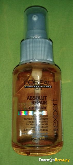 Сыворотка для поврежденных кончиков волос L'Oreal Serie Expert Absolut Repair Cellular