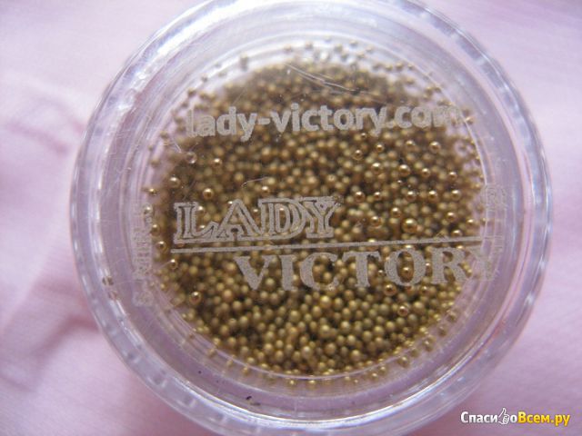 Бульонки золотые "Lady Victory SB-02"