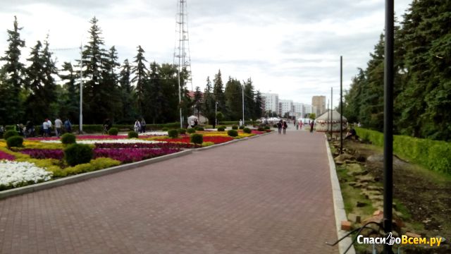 Площадь перед Телецентром (Россия, Уфа)
